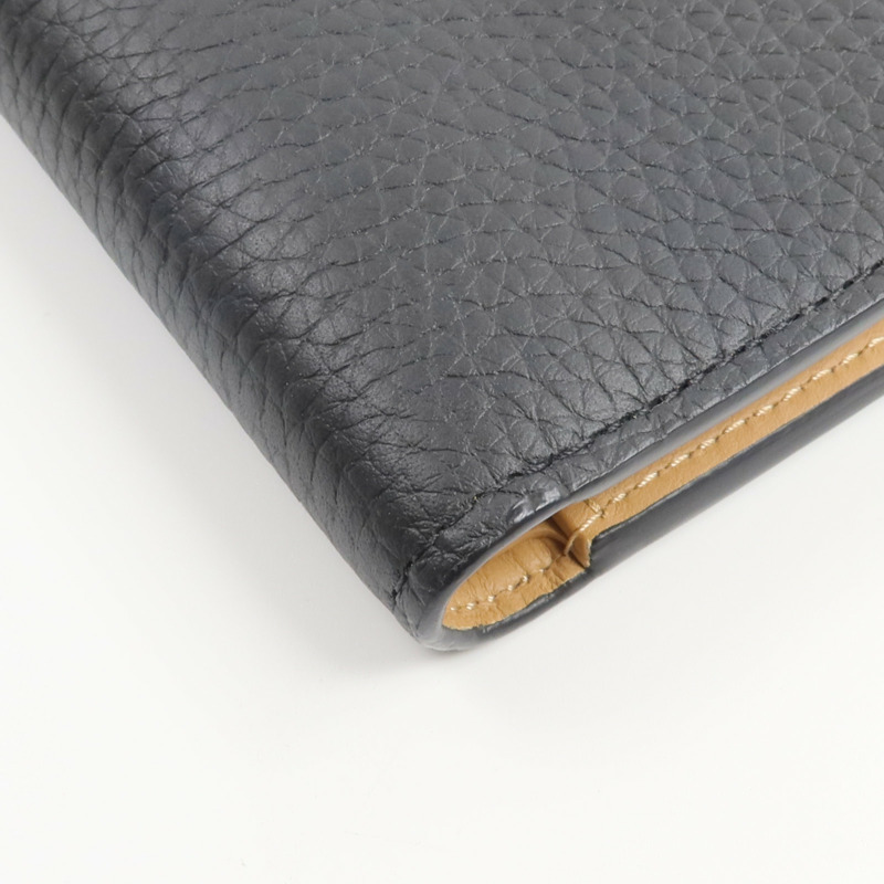 LOUIS VUITTON Taurilloni皮革Vertical Capucines Wallet錢包-9