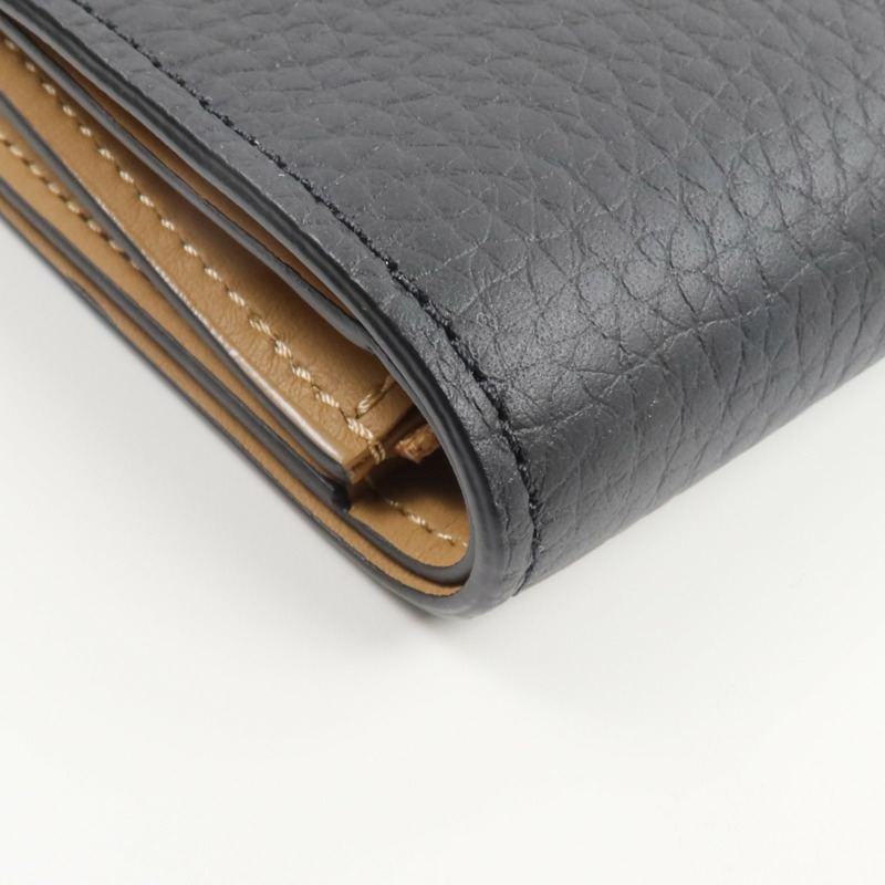 LOUIS VUITTON Taurilloni皮革Vertical Capucines Wallet錢包-11