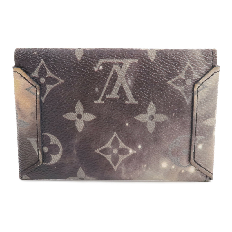 LOUIS VUITTON Monogram Galaxy Small Alpha Pochette卡片套-1