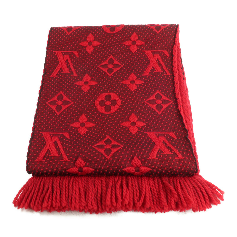 LOUIS VUITTON 羊毛/絲質Scarf 174x31cm圍巾-3