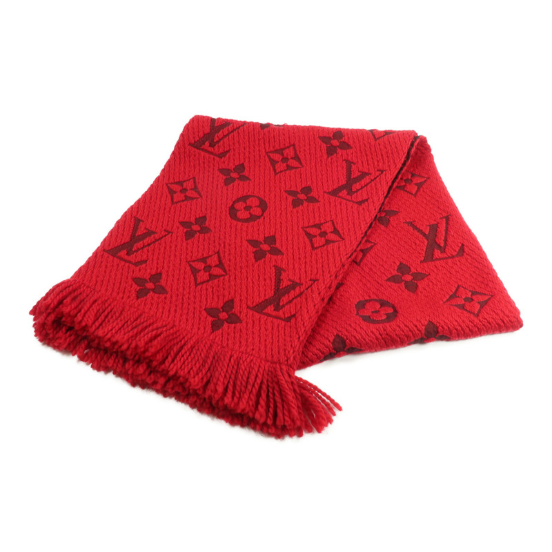 LOUIS VUITTON 羊毛/絲質Scarf 174x31cm圍巾-5