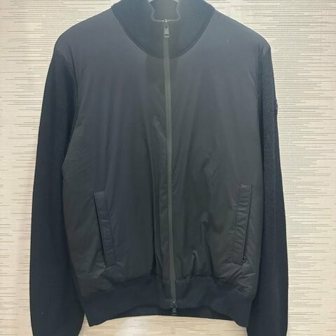 💎Han's house精品服飾💎moncler 消光 黑牌 拼接 尼龍 羽絨 外套 現貨 M L