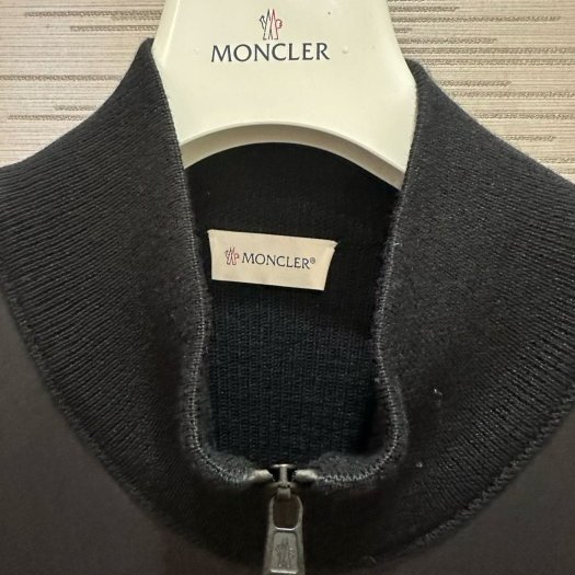 💎Han's house精品服飾💎moncler 消光 黑牌 拼接 尼龍 羽絨 外套 現貨 M L-5