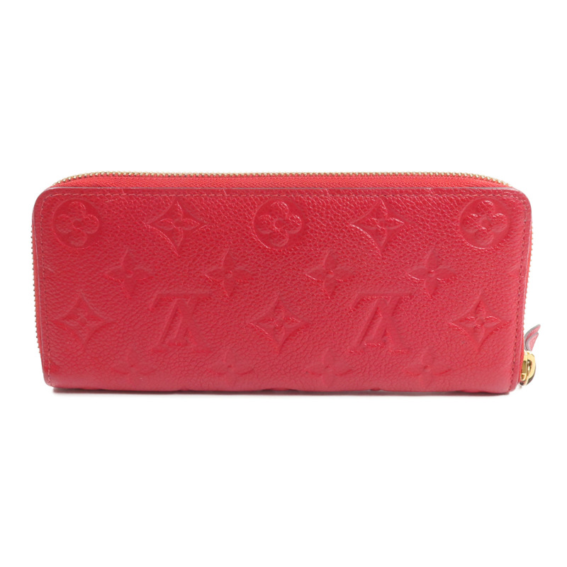 LOUIS VUITTON Monogram Empreinte Empreinte Clemence Wallet長錢包-1