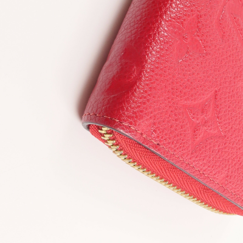 LOUIS VUITTON Monogram Empreinte Empreinte Clemence Wallet長錢包-6