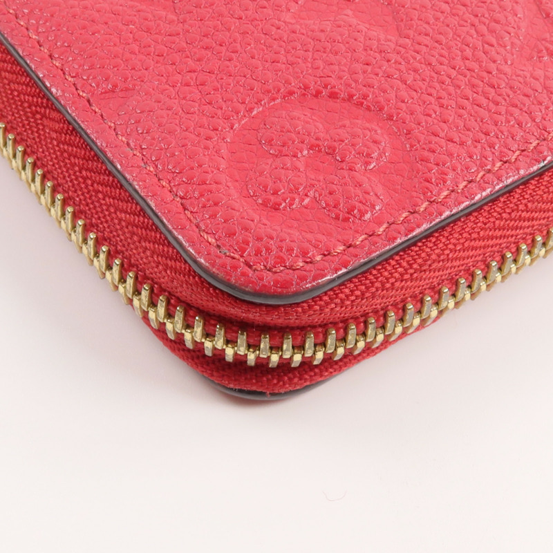 LOUIS VUITTON Monogram Empreinte Empreinte Clemence Wallet長錢包-8