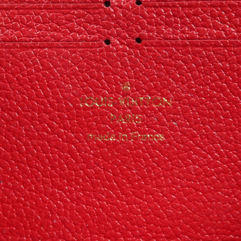 LOUIS VUITTON Monogram Empreinte Empreinte Clemence Wallet長錢包-12