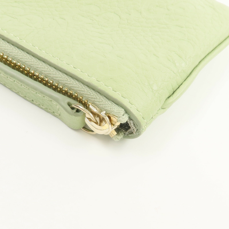 GUCCI 牛皮皮革GG Emblem Key&Coins Case-9