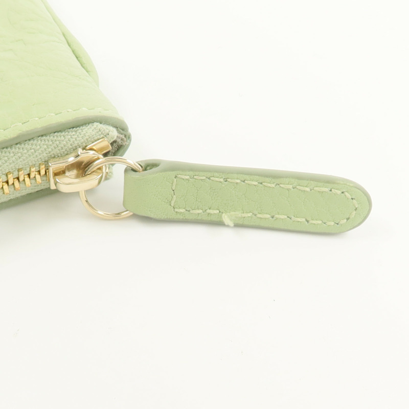GUCCI 牛皮皮革GG Emblem Key&Coins Case-10
