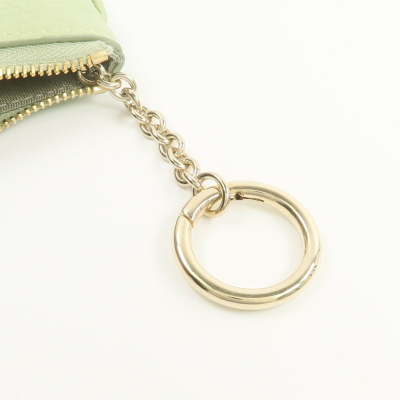 GUCCI 牛皮皮革GG Emblem Key&Coins Case-11