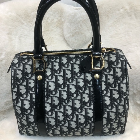 Dior 黑色老花波士頓