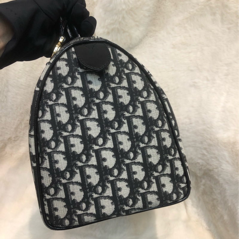 Dior 黑色老花波士頓-2