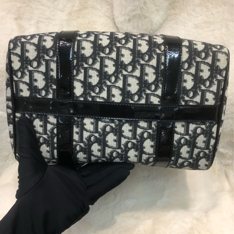 Dior 黑色老花波士頓-4