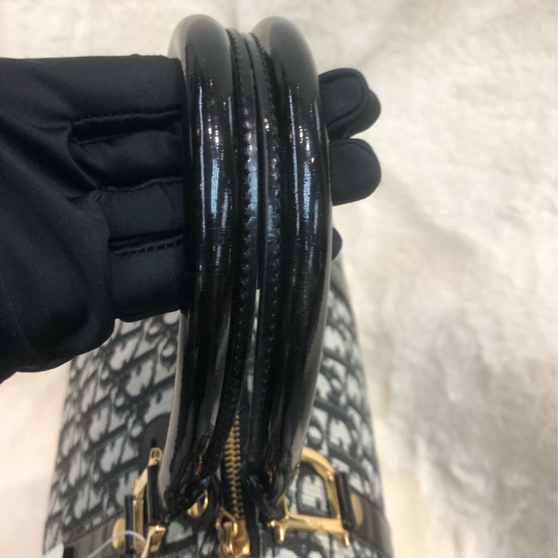 Dior 黑色老花波士頓-5
