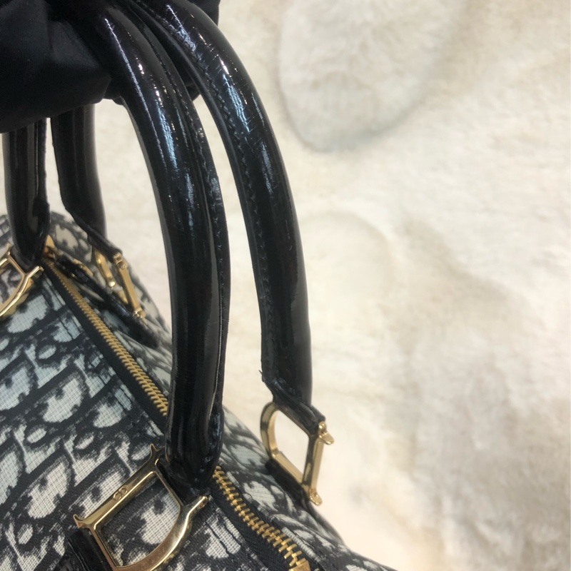 Dior 黑色老花波士頓-6