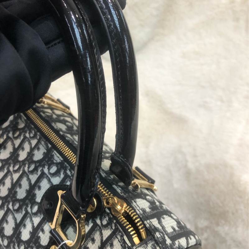 Dior 黑色老花波士頓-7