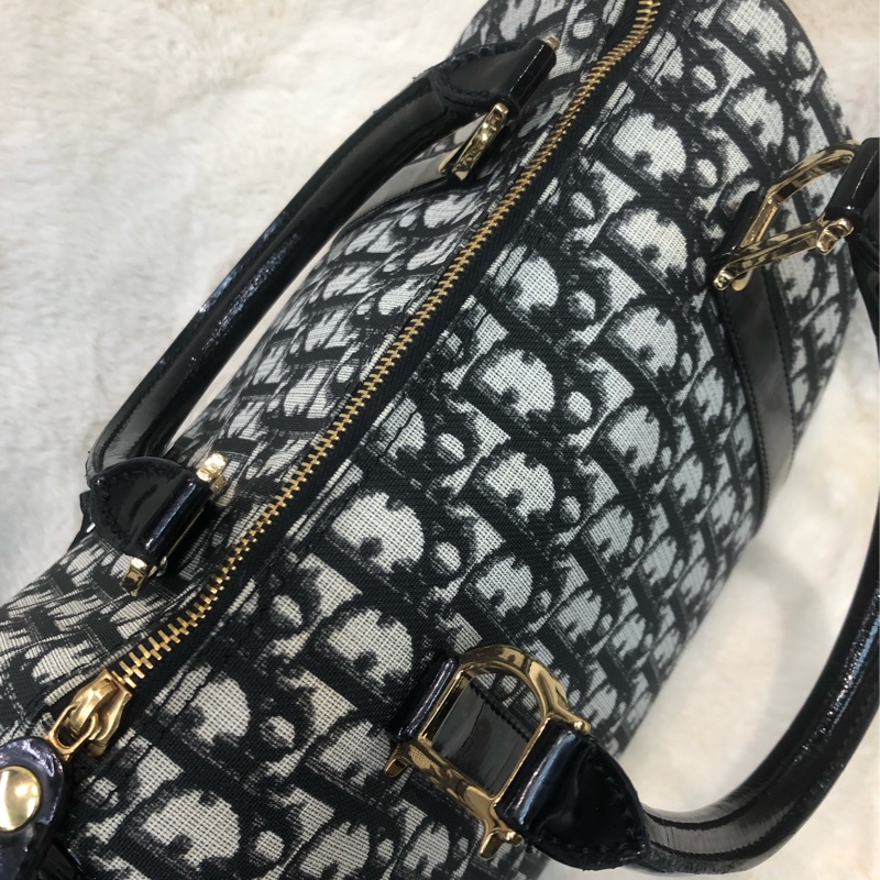 Dior 黑色老花波士頓-8