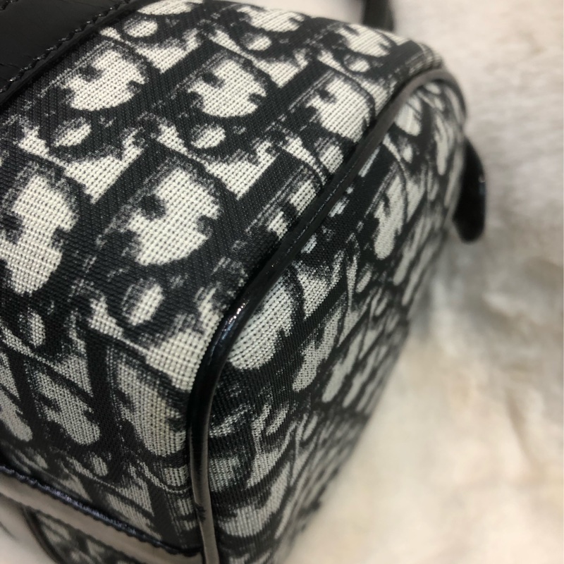 Dior 黑色老花波士頓-10
