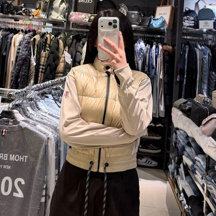 💎Han's house精品服飾💎MONCLER 滑雪系列 羽絨 拼接 外套 現貨 XS 原價34900-2
