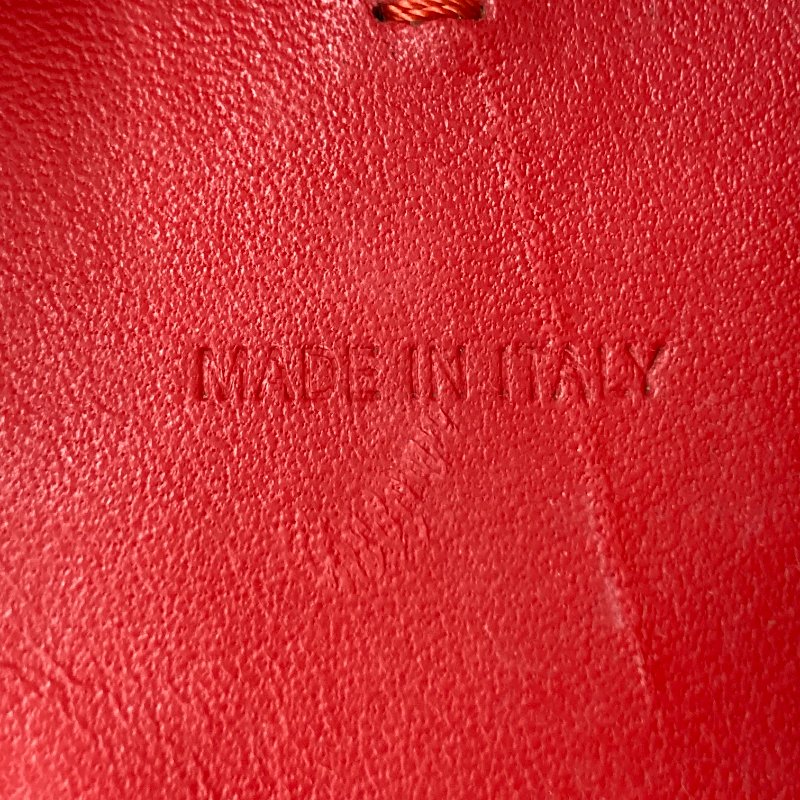 LOUIS VUITTON 路易威登 OXFORD FLAT 平底樂福鞋 漆皮 紅色 SIZE 38-23