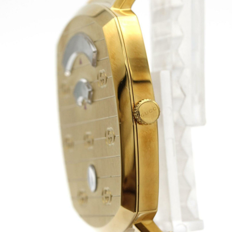 Gucci Grip GP 157.3 YA157409 石英錶-2