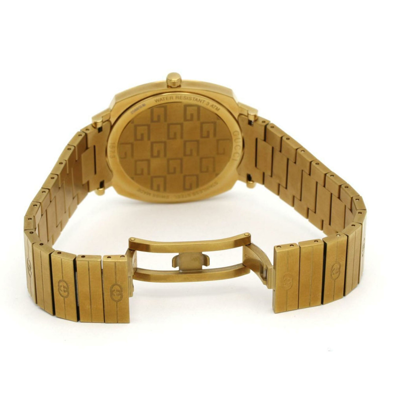 Gucci Grip GP 157.3 YA157409 石英錶-5