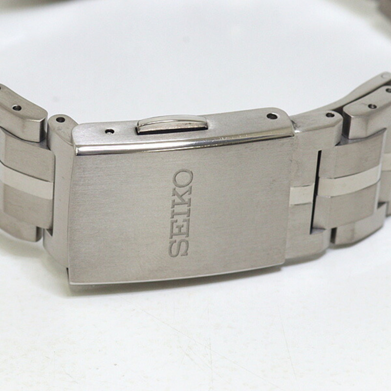 精工 Astron SBXC003 男士腕錶，鈦金屬錶殼，黑色錶盤，太陽能動力，電波校時-5