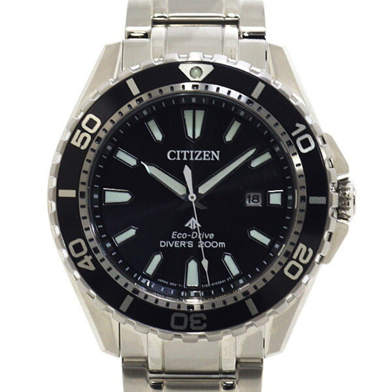 西鐵城 Promaster Eco-Drive 男士腕錶 BN0190-82E 黑色錶盤-0
