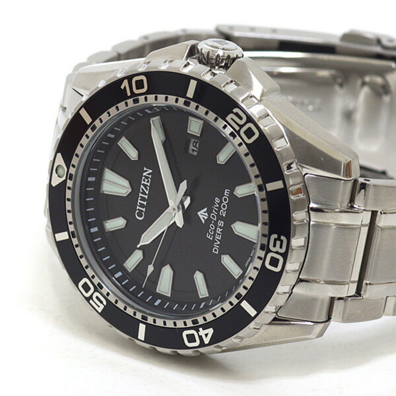 西鐵城 Promaster Eco-Drive 男士腕錶 BN0190-82E 黑色錶盤-3