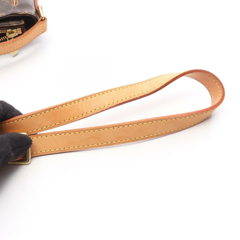 路易威登 (Louis Vuitton) Vivacite PM Monogram 單肩包/手提包，塗佈帆布皮革，女士棕色 M51165-11