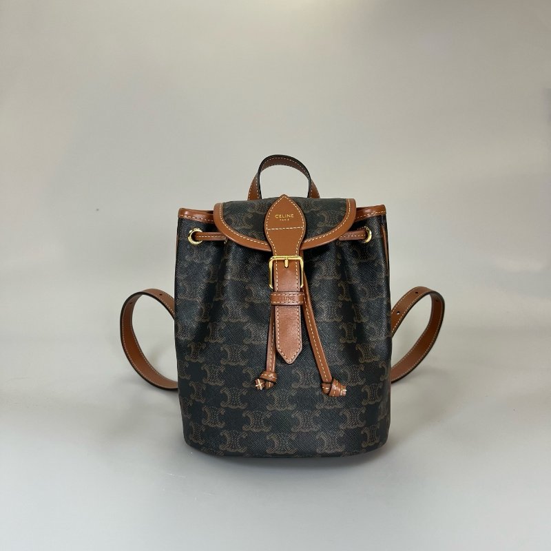 CELINE  老花凱旋門後背包 MINI-0