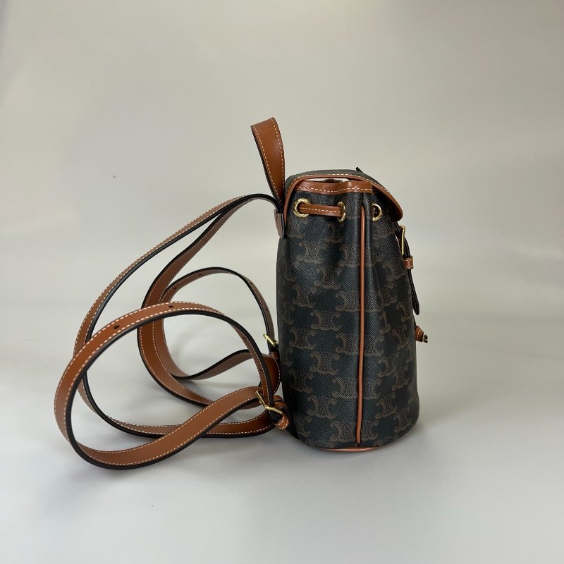 CELINE  老花凱旋門後背包 MINI-3