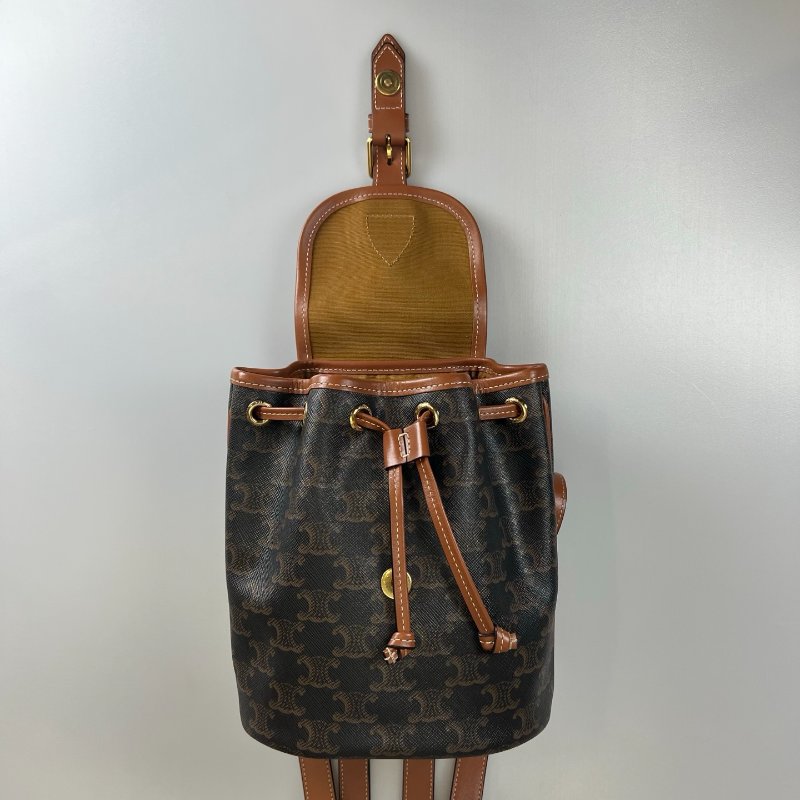 CELINE  老花凱旋門後背包 MINI-5