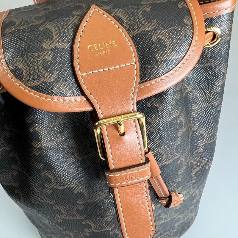 CELINE  老花凱旋門後背包 MINI-8