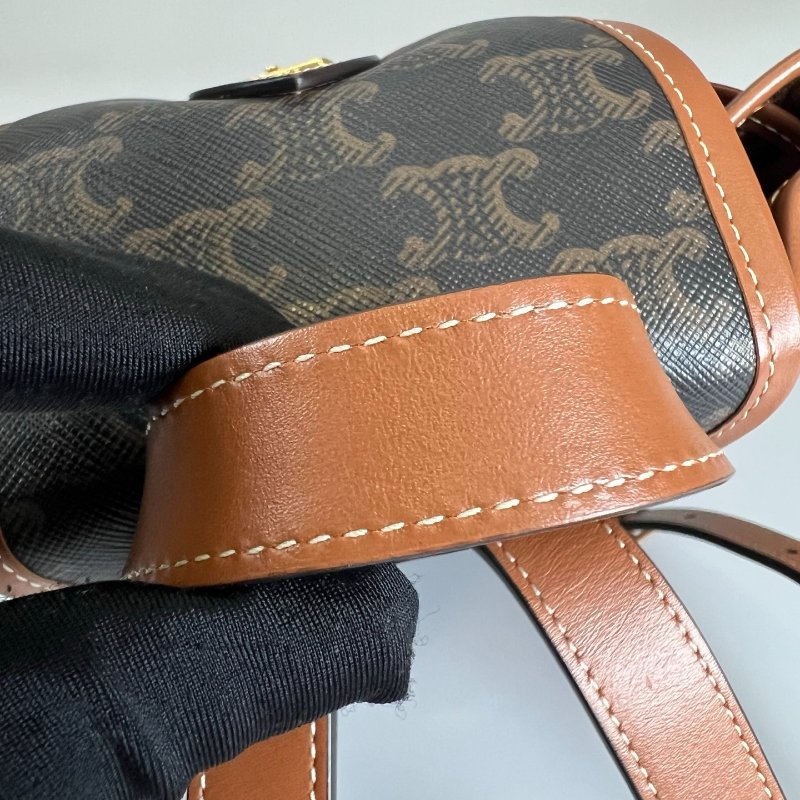 CELINE  老花凱旋門後背包 MINI-11