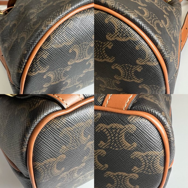 CELINE  老花凱旋門後背包 MINI-13