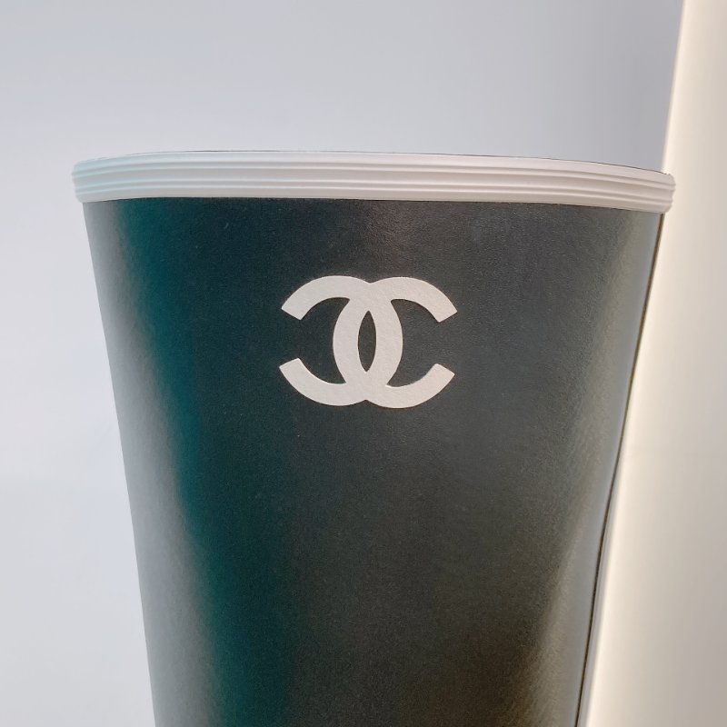 MS0721 Chanel 香奈兒 大腿根 高長靴 雨靴 橡膠 黑白色 Thigh High Rainboot Rubber Black x White-7