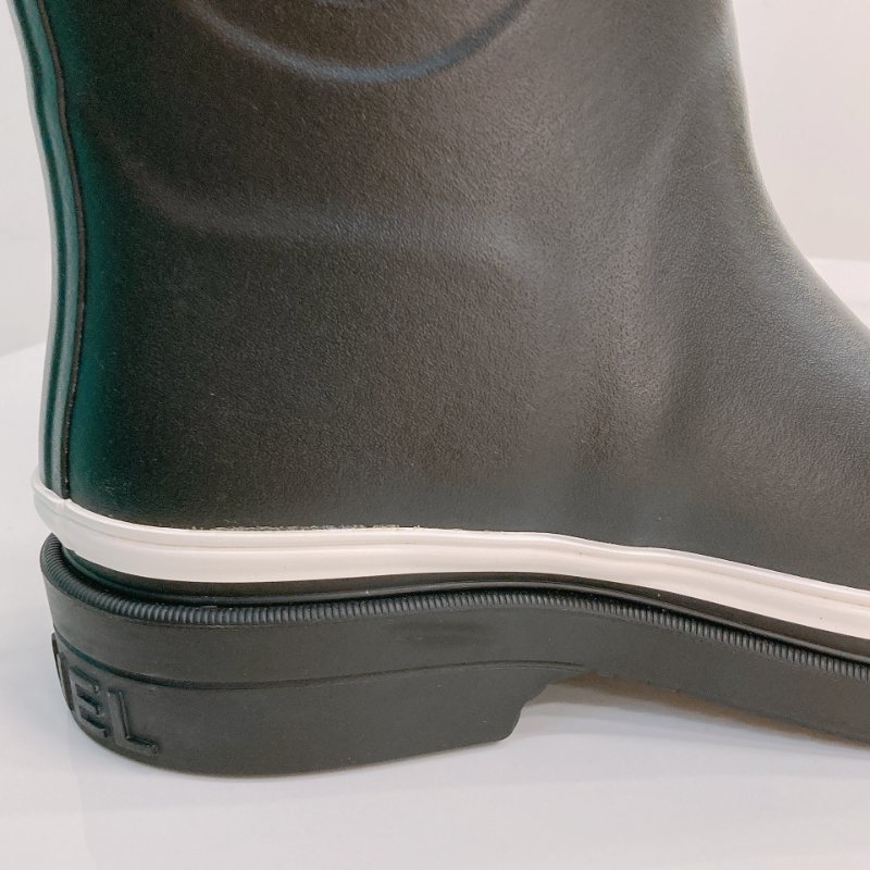 MS0721 Chanel 香奈兒 大腿根 高長靴 雨靴 橡膠 黑白色 Thigh High Rainboot Rubber Black x White-15