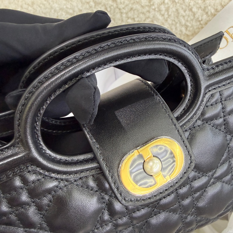 全新未使用Dior 新款迪奧 jolie top handle mini 手提包斜挎包-5