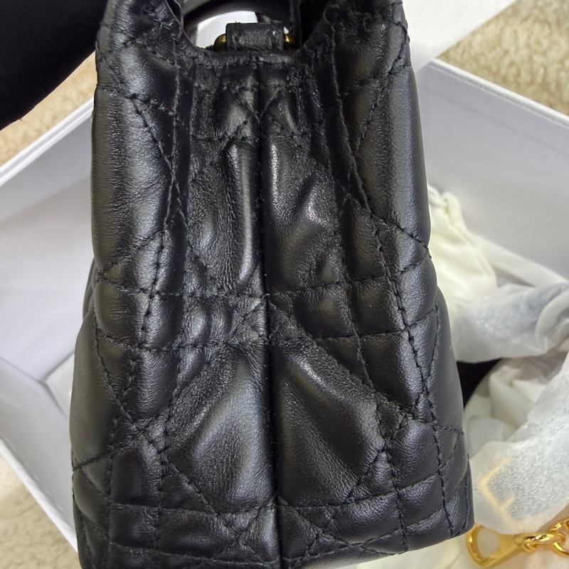 全新未使用Dior 新款迪奧 jolie top handle mini 手提包斜挎包-14