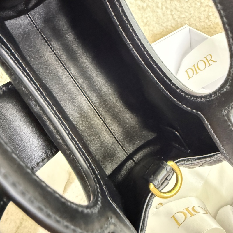 全新未使用Dior 新款迪奧 jolie top handle mini 手提包斜挎包-15