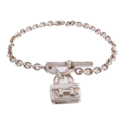 HERMES 925純銀Amulettes Constance Bracelet手鏈