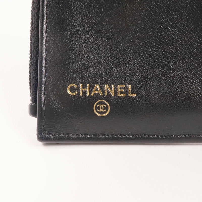 CHANEL 牛皮皮革Boy Small Flap Wallet錢包-7