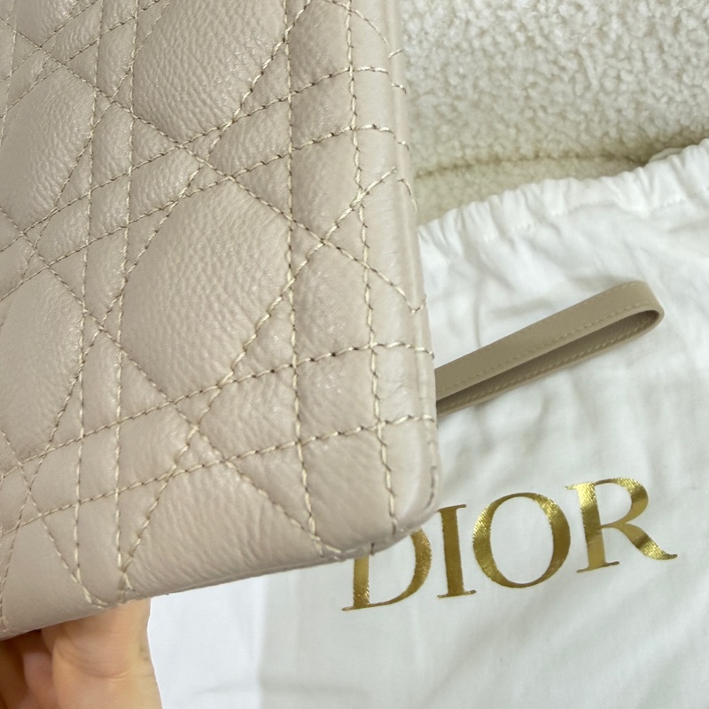 98新閑置品 Dior 迪奥 caro手包 手抓包 中号-4