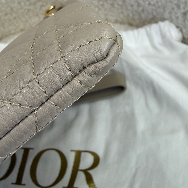 98新閑置品 Dior 迪奥 caro手包 手抓包 中号-12