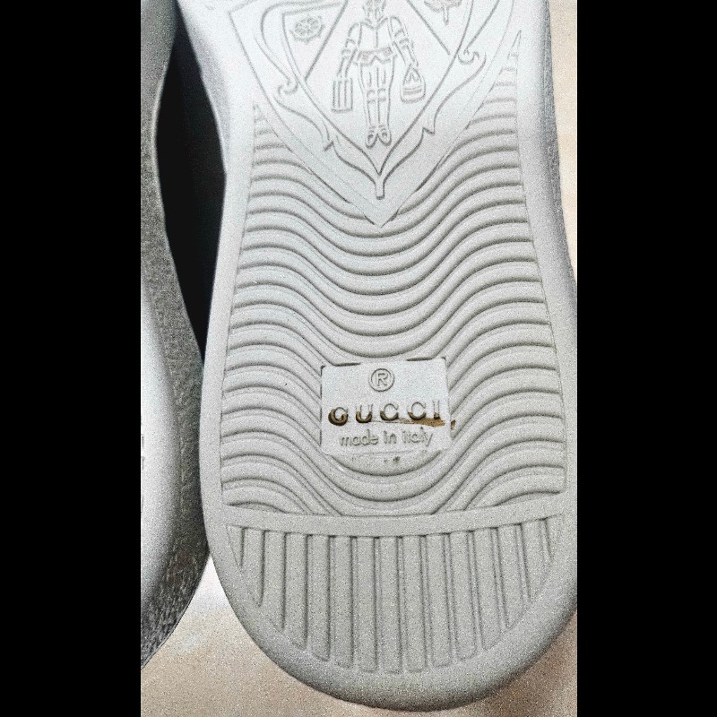 Gucci Ace GG Supreme 男裝帆布休

閒經典gg logo鞋 8碼-23