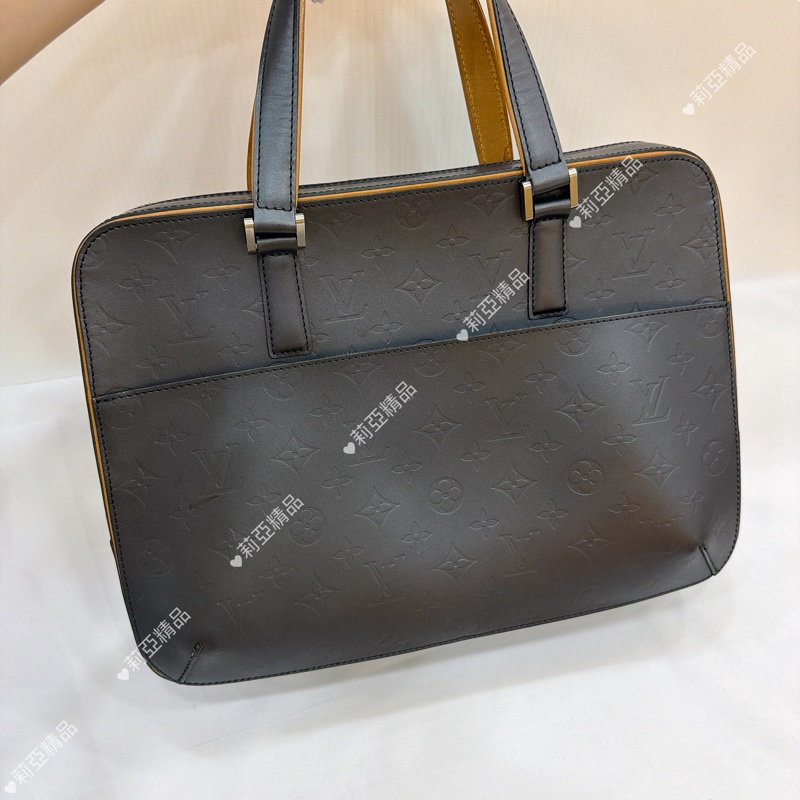 莉亞精品♡Lv 手提公事包 二手美包-3