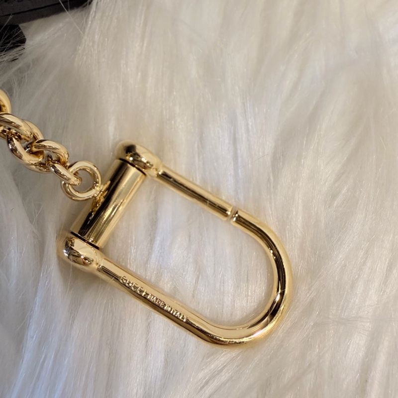 Gucci 黑色牛皮拉鏈零錢包-27
