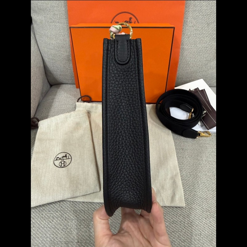 Hermes Evelyne Mini 黑色金扣 G刻-10