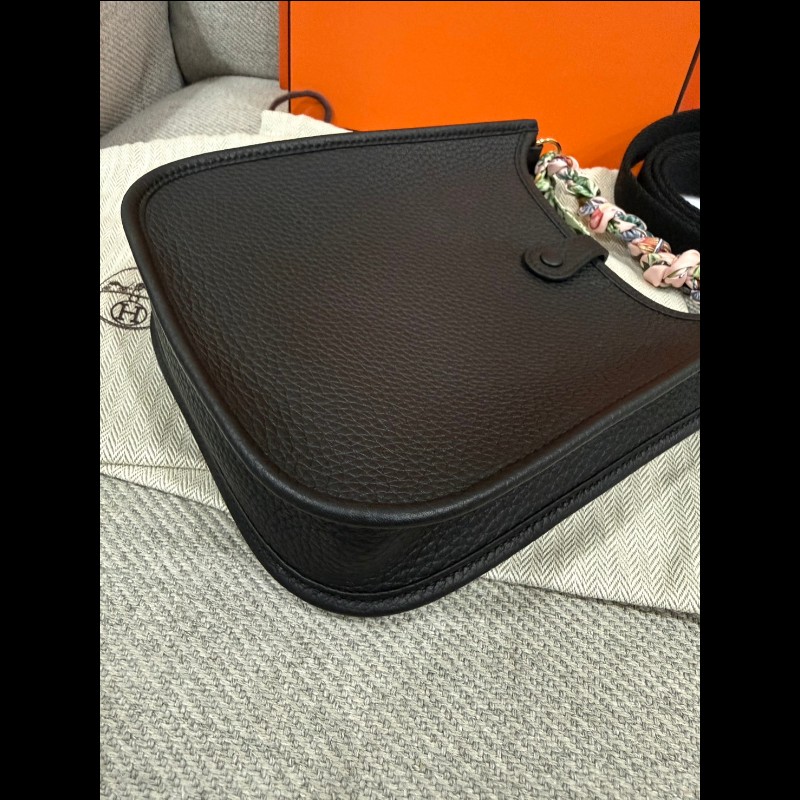 Hermes Evelyne Mini 黑色金扣 G刻-11